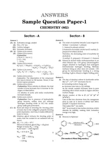 ISC 10 Sample Question Papers Class 12 Chemistry For Board Exams 2024 (Based On The Latest CISCE/ ISC Specimen Paper) Oswaal Books and Learning Private Limited
