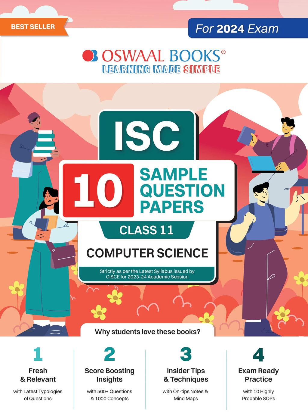 ISC Computer science 10 Sample Question Papers Class 11 For 2024 Exams ...