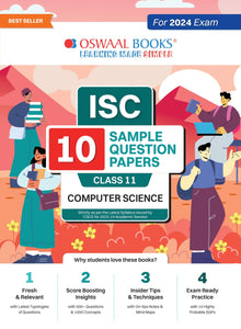 ISC 10 Sample Question Papers Class 11 Computer science For 2024 Exams (Based On The Latest CISCE/ ISC Specimen Paper)