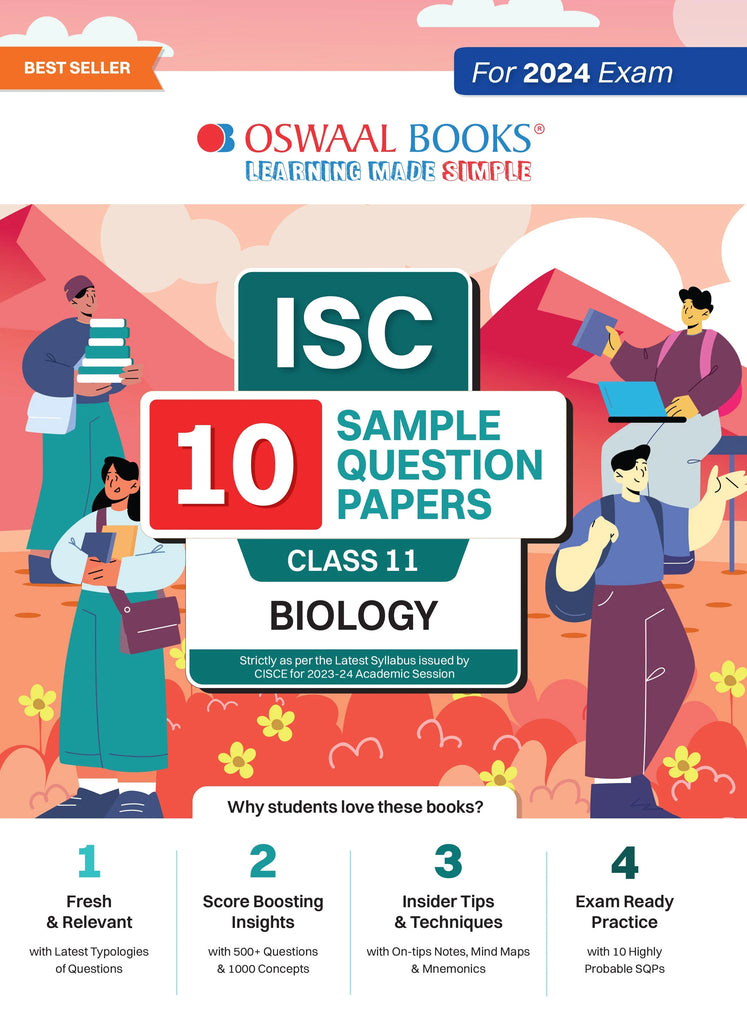 ISC 10 Sample Question Papers Class 11 Biology For 2024 Exams (Based On The Latest CISCE/ ISC Specimen Paper) Oswaal Books and Learning Private Limited