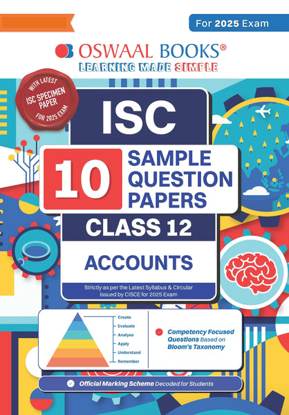 ISC | 10 Sample Question Papers | Class 12 | Accounts (For 2025 Exam)