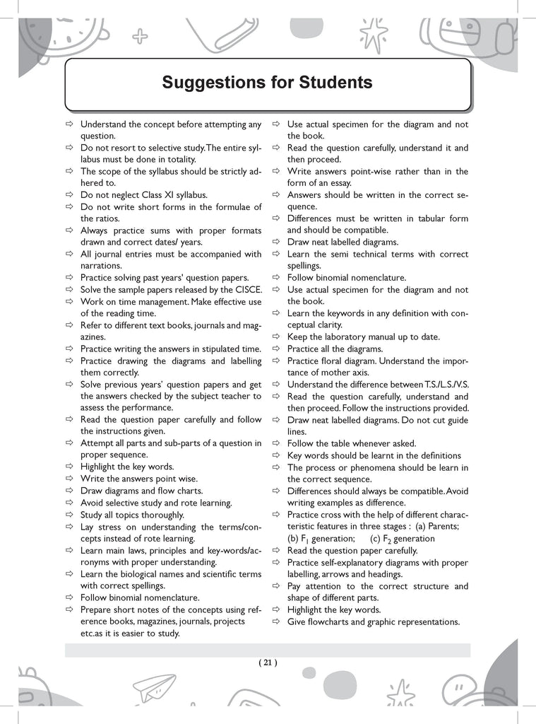 ISC | 10 Sample Question Papers | Class 12 | Accounts (For 2025 Exam) Oswaal Books and Learning Private Limited