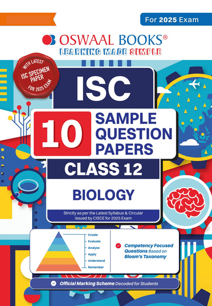 ISC | 10 Sample Question Papers | Class 12 | Biology (For 2025 Exam)