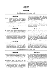 ISC | 10 Sample Question Papers | Class 12 | Biology (For 2025 Exam) Oswaal Books and Learning Private Limited