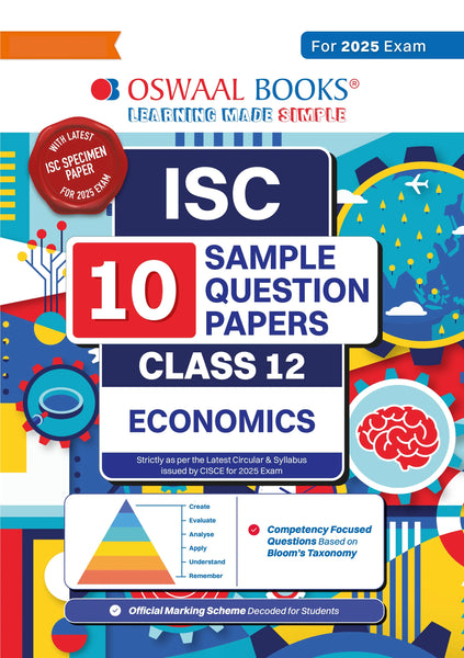 ISC | 10 Sample Question Papers | Class 12 | Economics (For 2025 Exam)