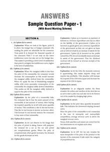 ISC | 10 Sample Question Papers | Class 12 | Economics (For 2025 Exam) Oswaal Books and Learning Private Limited