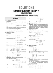 ISC | 10 Sample Question Papers | Class 12 | Mathematics (For 2025 Exam) Oswaal Books and Learning Private Limited