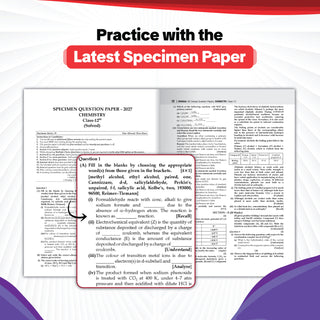 ISC | 10 Sample Question Papers | Class 12 | Chemistry (For 2027 Exam) Updated Version | With Oswaal AI