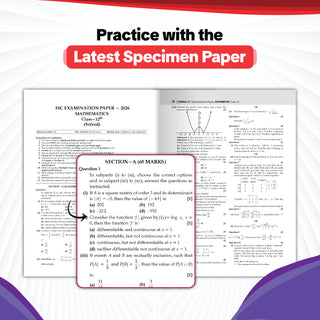 ISC | 10 Sample Question Papers | Class 12 | Mathematics (For 2027 Exam) Updated Version | With Oswaal AI