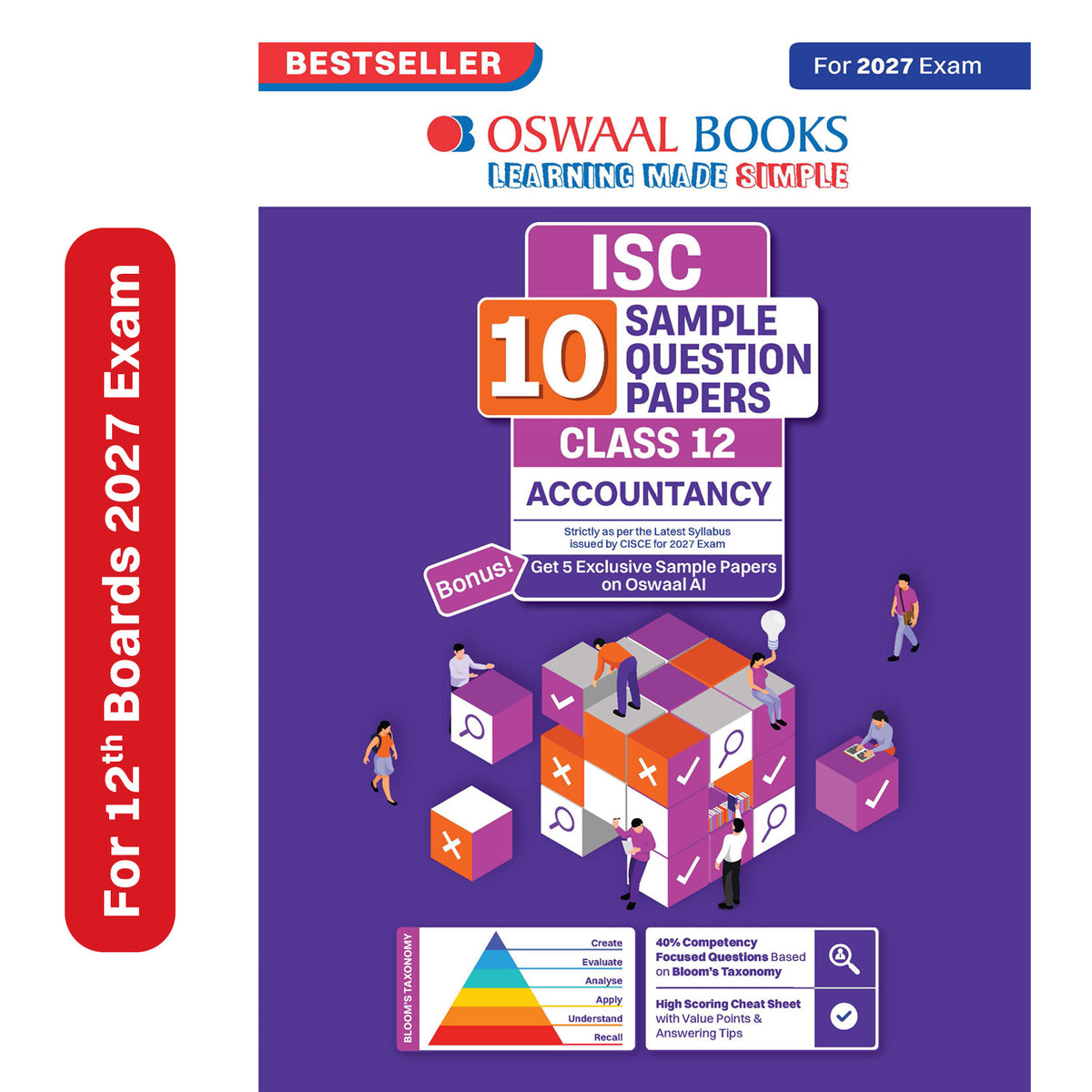 Oswaal ISC | 10 Sample Question Papers | Class 12 | Accounts (For 2027 Exam) Updated Version | With Oswaal AI