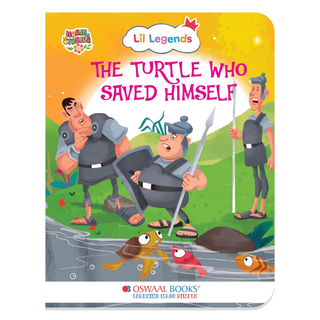 Lil Legends Moral Story Books for Kids Age 2+ Years - The Turtle Who Saved Himself | Short English Bedtime Stories with Colourful Illustrations | Picture Book for Early Readers