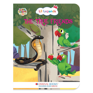 Lil Legends Moral Story Books for Kids Age 2+ Years - The True Friends | Short English Bedtime Stories with Colourful Illustrations | Picture Book for Early Readers