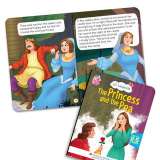 Lil Legends Set of 10 Fairy Tales Gift Box Set for Kids | Cinderella, Snow White, Thumbelina, Little Red Riding Hood and More | Bedtime Picture Stories | Age 2+