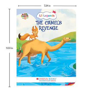Lil Legends Moral Story Books for Kids Age 2+ Years - The Camel's Revenge | Short English Bedtime Stories with Colourful Illustrations | Picture Book for Early Readers