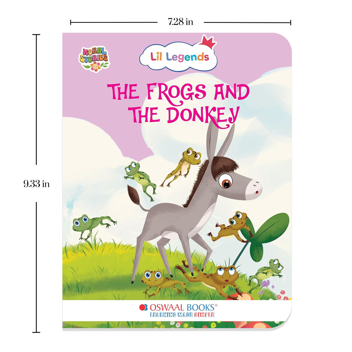 Oswaal Lil Legends Illustrated Moral Stories for Kids Age 2+ Years, Set 1 of 5 Story Books | Short English Bedtime Stories | Colourful Picture Books for Early Readers