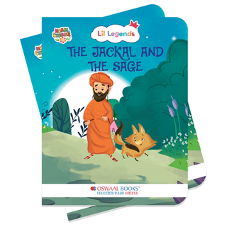 Lil Legends Moral Story Books for Kids Age 2+ Years - The Jackal and The Sage | Short English Bedtime Stories with Colourful Illustrations | Picture Book for Early Readers