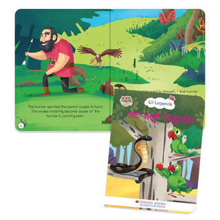 Lil Legends Moral Story Books for Kids Age 2+ Years - The True Friends | Short English Bedtime Stories with Colourful Illustrations | Picture Book for Early Readers