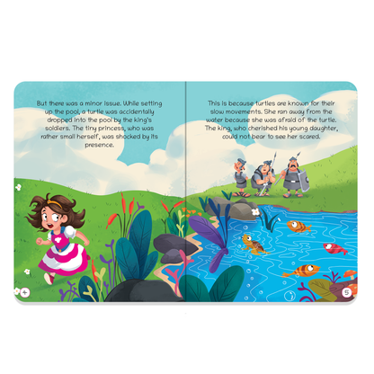 Oswaal Lil Legends Moral Story Books for Kids Age 2+ Years - The Turtle Who Saved Himself | Short English Bedtime Stories with Colourful Illustrations | Picture Book for Early Readers