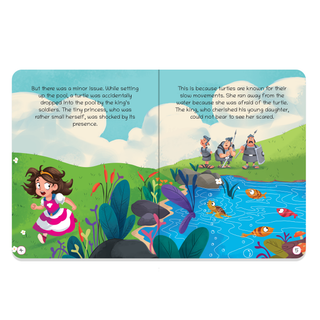 Lil Legends Moral Story Books for Kids Age 2+ Years - The Turtle Who Saved Himself | Short English Bedtime Stories with Colourful Illustrations | Picture Book for Early Readers
