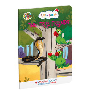 Lil Legends Moral Story Books for Kids Age 2+ Years - The True Friends | Short English Bedtime Stories with Colourful Illustrations | Picture Book for Early Readers