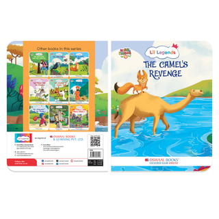 Lil Legends Moral Story Books for Kids Age 2+ Years - The Camel's Revenge | Short English Bedtime Stories with Colourful Illustrations | Picture Book for Early Readers