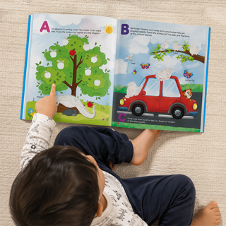 Lil Legends Book Of Stickers Alphabet for Age 3+ | Learn ABC with Fun Sticker Activities | Early Learning Educational Workbook | For Toddlers/Preschoolers/Nursery/LKG