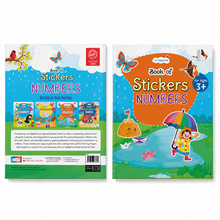 Lil Legends Book Of Stickers Numbers for Age 3+ | Learn 123 and Counting with Fun Sticker Activities | Early Learning Educational Workbook | For Toddlers/Preschoolers/Nursery/LKG
