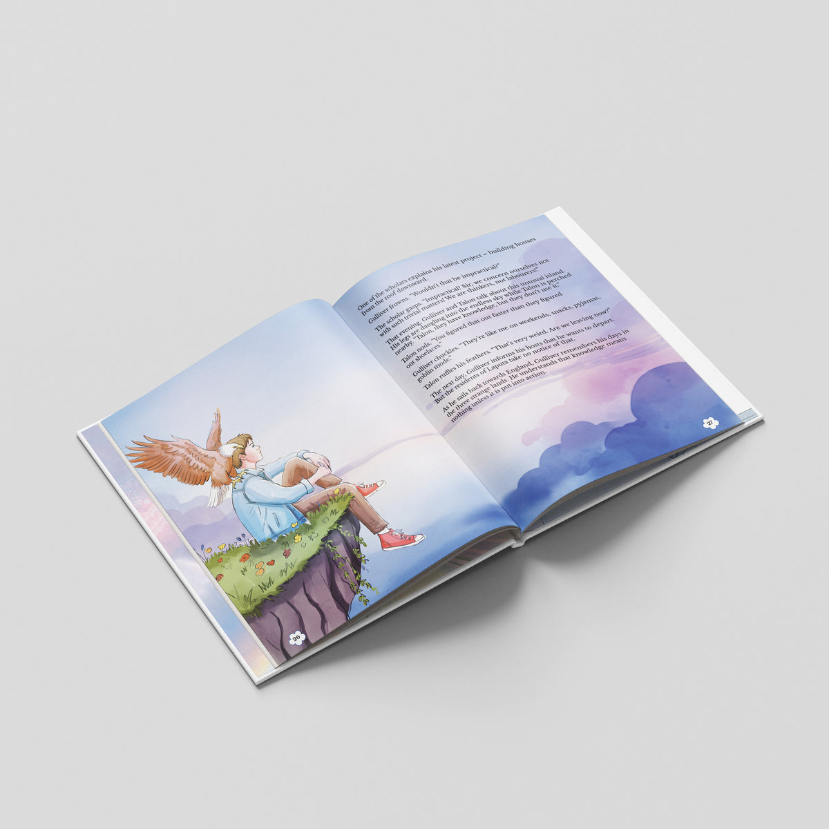 Lil Legends Gulliver's Travels, A Timeless Classic Re-Imagined for Today | Illustrated Story Book | Vocabulary, Imagination and Value Booster Story | For Age 7+