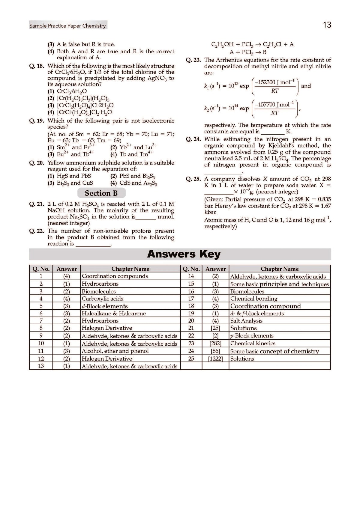 JEE Main 25 Yearsâ€™ (2002-2026) |Chapter-wise & Topic-wise Question Bank: Chemistry | Includes-Jan & Apr 2026 Papers Fully Solved | Latest Edition for 2027 ExamÂ 