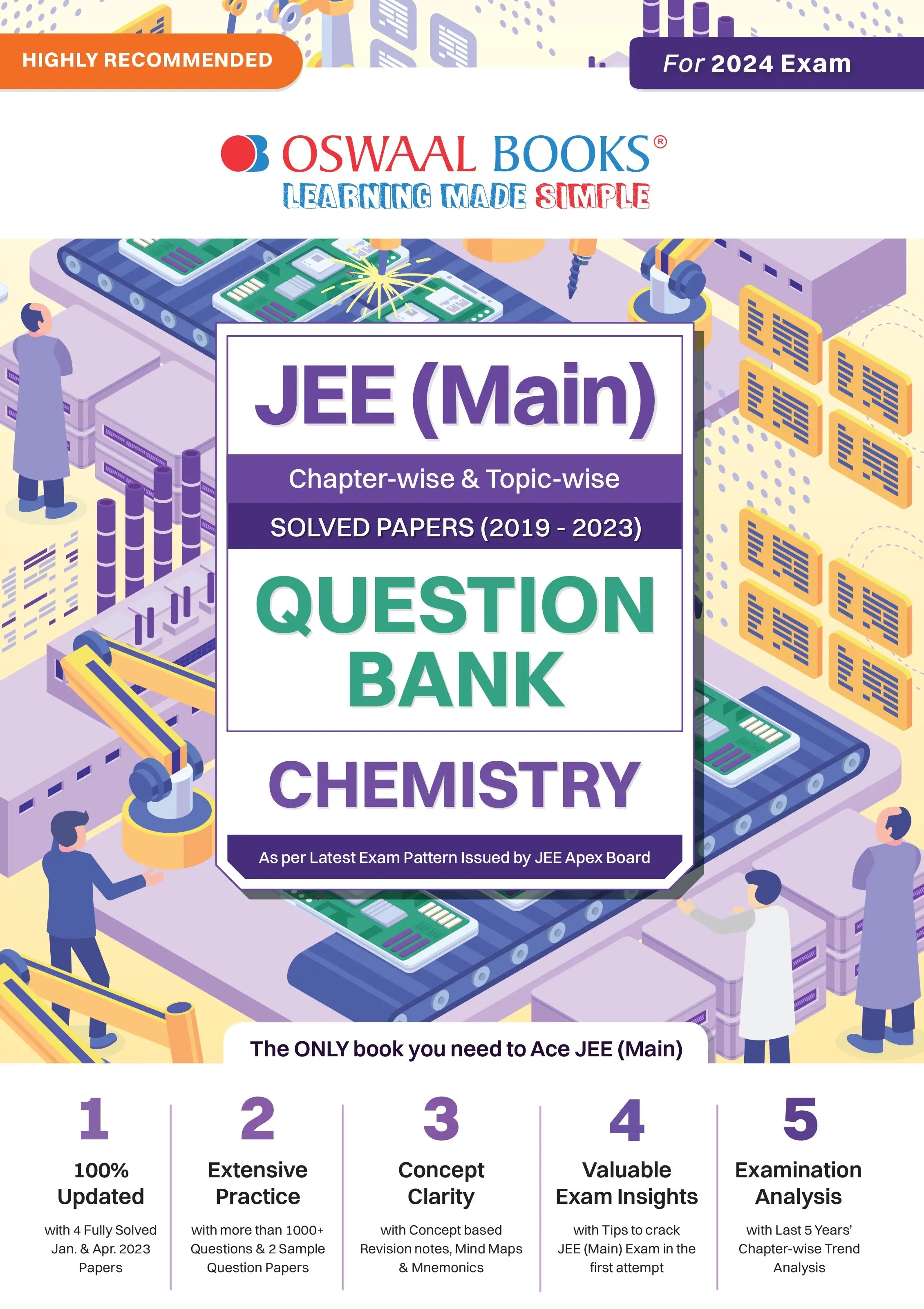 Preparation　Books　2024　Oswaal　for　–　JEE　Pvt　Chemistry　Physics　Exam　Main　Learning　and　Maths　Books　Ltd