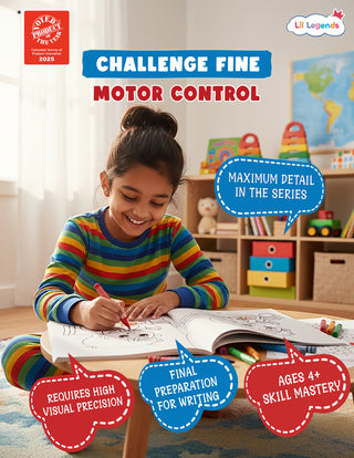 Motor Skill Mastery Colouring Book (Vol 4) | School Readiness