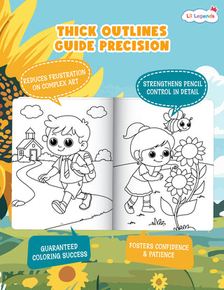 Motor Skill Mastery Colouring Book (Vol 4) | School Readiness