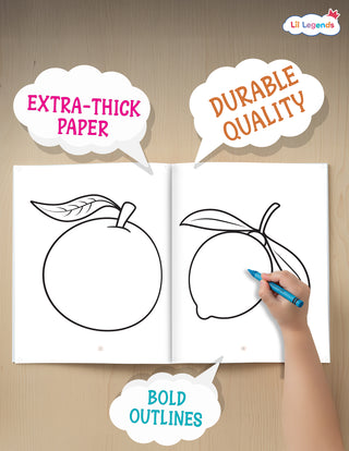 Jumbo Colouring Book Boxset  The Complete Activity Collection | Set of 4 Volumes | Ages 3+ | Lil Legends