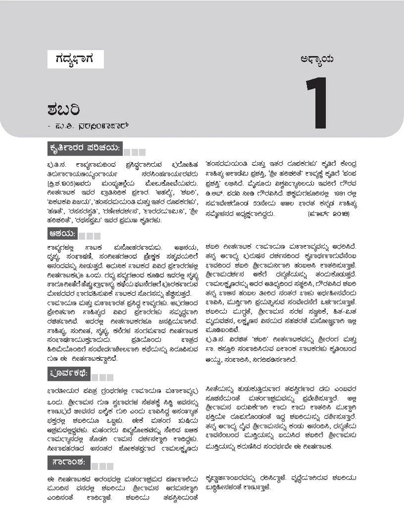 Karnataka SSLC Chapterwise & Topicwise Question Bank Class 10 Kannada 1st Language Book (Kannada Medium) Book (For 2025 Board Exam) Oswaal Books and Learning Private Limited