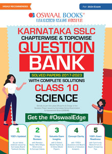 Karnataka SSLC Question Bank Class 10 Science | For 2024 Board Exams