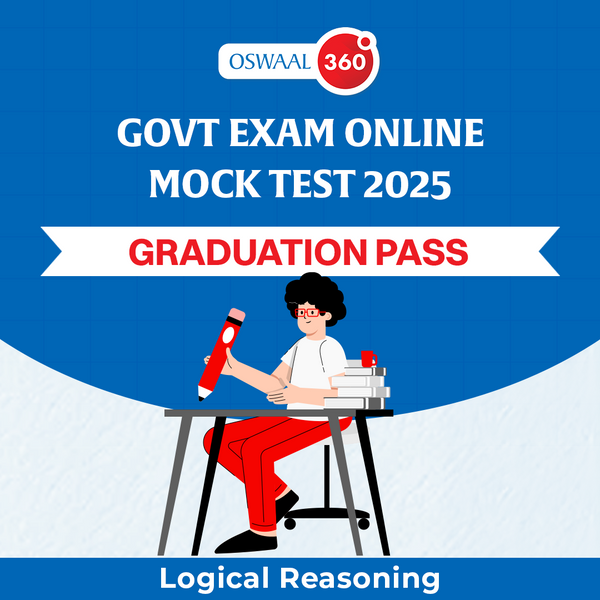 Govt Exam Logical Reasoning Online Mock Test | Graduation Pass | For 2025 Exam