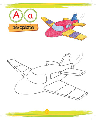Lil Legends Book of Copy Colouring, To Learn About English Alphabet ...