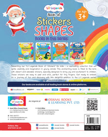Lil Legends Book of Stickers For Kids, Age 3+, To learn about Shapes