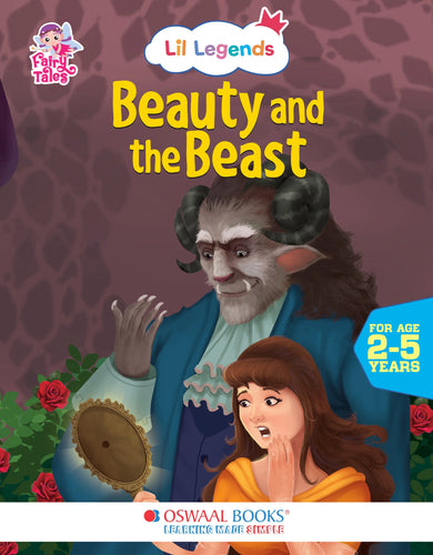 Lil Legends Fairy Tales- Beauty & the Beast For Kids/ Illustrated Story Book/Bed Time Story Book, Age 2-5 Years