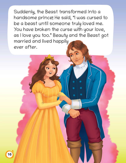 Lil Legends Fairy Tales- Beauty & the Beast For Kids/ Illustrated Story Book/Bed Time Story Book, Age 2-5 Years - Oswaal Books