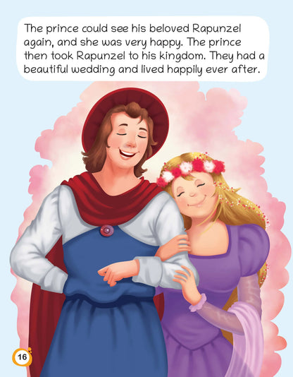 Lil Legends Fairy Tales-Rapunzel, For Kids/ Illustrated Story Book/ Bed Time Story Book,  Age 2-5 Years - Oswaal Books