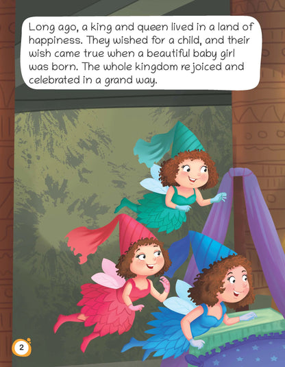 Lil Legends Fairy Tales- Sleeping Beauty, For Kids/ Illustrated Story Book/Bed Time Story Book, Age 2-5 Years - Oswaal Books