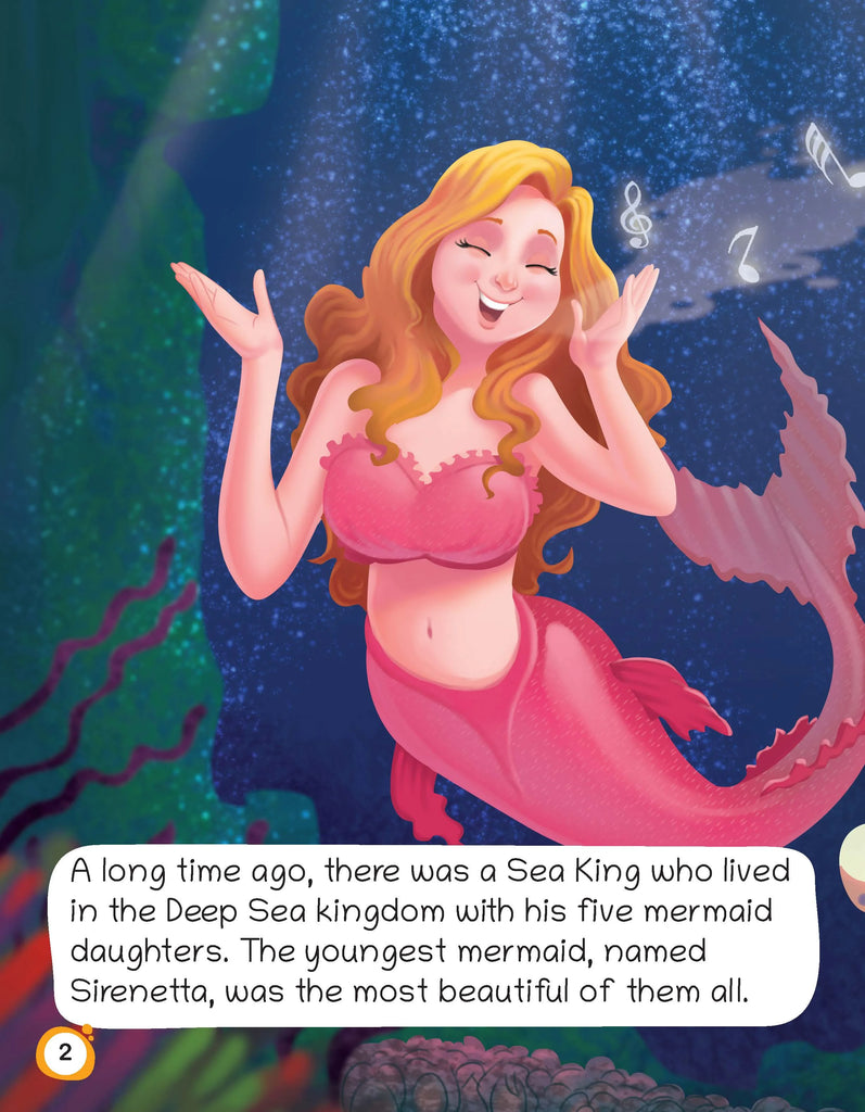 Lil Legends Fairy Tales-The Little Mermaid For Kids, Age 2-5 Years | Illustrated Stories | Bed Time Books Oswaal Books and Learning Private Limited