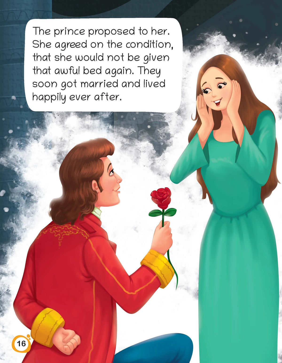 Lil Legends Fairy Tales-  The Princess & the Pea, For Kids/ Illustrated Story Book/ Bed Time Story Book,  Age 2-5 Years - Oswaal Books