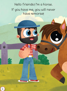 Lil Legends Fascinating Animal Book , HORSE- A Farm Animal, Exciting Illustrated Book for kids, Age 2+ Oswaal Books and Learning Private Limited
