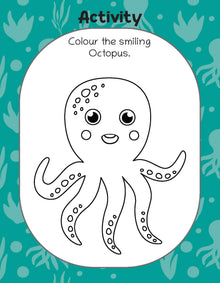 Lil Legends Fascinating Animal Book , OCTOPUS - A Sea Animal, Exciting Illustrated Book for kids, Age 2+ Oswaal Books and Learning Private Limited