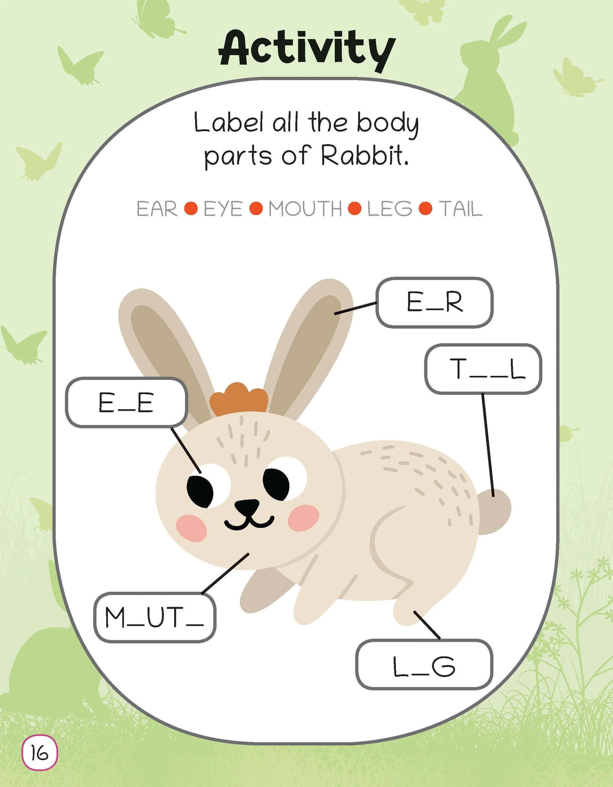 Lil Legends Know me Series, I am a Rabbit/ Fascinating Animal Book-  Pet Animal, Exciting Illustrated Book for kids, Age 2+ - Oswaal Books