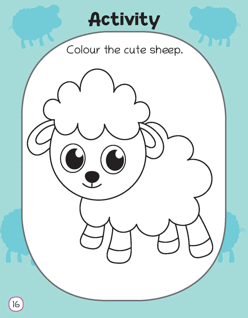 Lil Legends Fascinating Animal Book , SHEEP- A Farm Animal, Exciting Illustrated Book for kids, Age 2+ Oswaal Books and Learning Private Limited