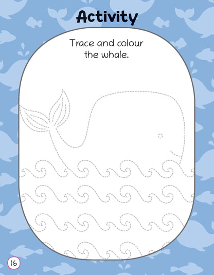Lil Legends Know me Series, I am a Whale/Fascinating Animal Book-  Sea Animal, Exciting Illustrated Book for kids, Age 2+ - Oswaal Books