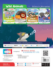 Lil Legends Fascinating Animal Book , WOLF- A Wild Animal, Exciting Illustrated Book for kids, Age 2+ Oswaal Books and Learning Private Limited